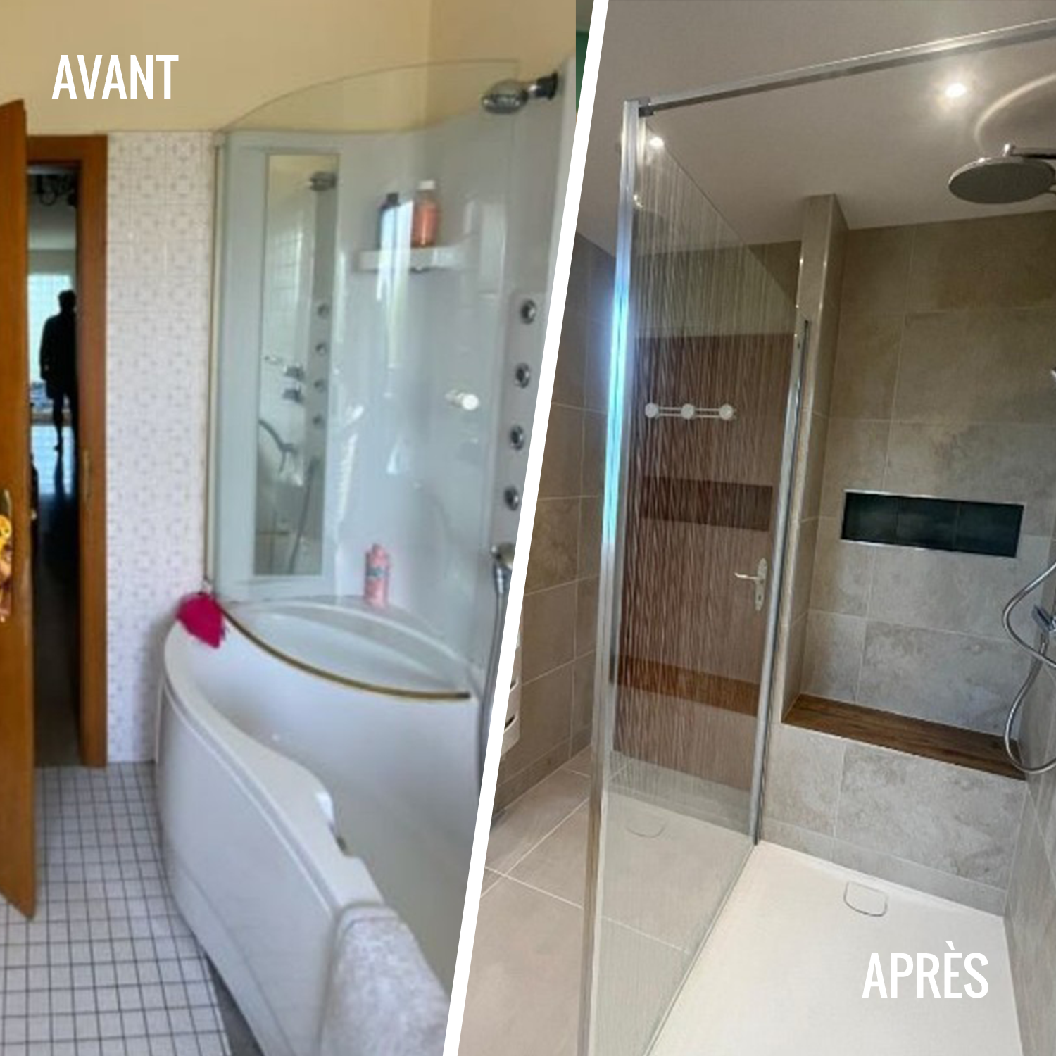 Rénovation salle de bain zen